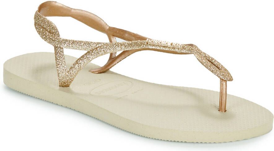 Havaianas Luna Premium II | Sand Grey Beige Rubber Teenslippers Dames
