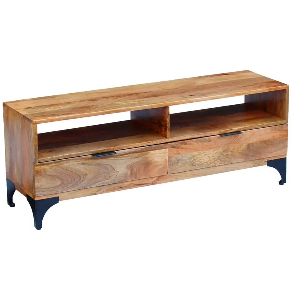 vidaXL - Tv-meubel - Bruin - Hout
