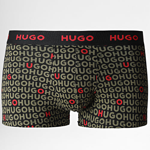 Lot De 3 Boxers 50480170 Noir Vert Kaki