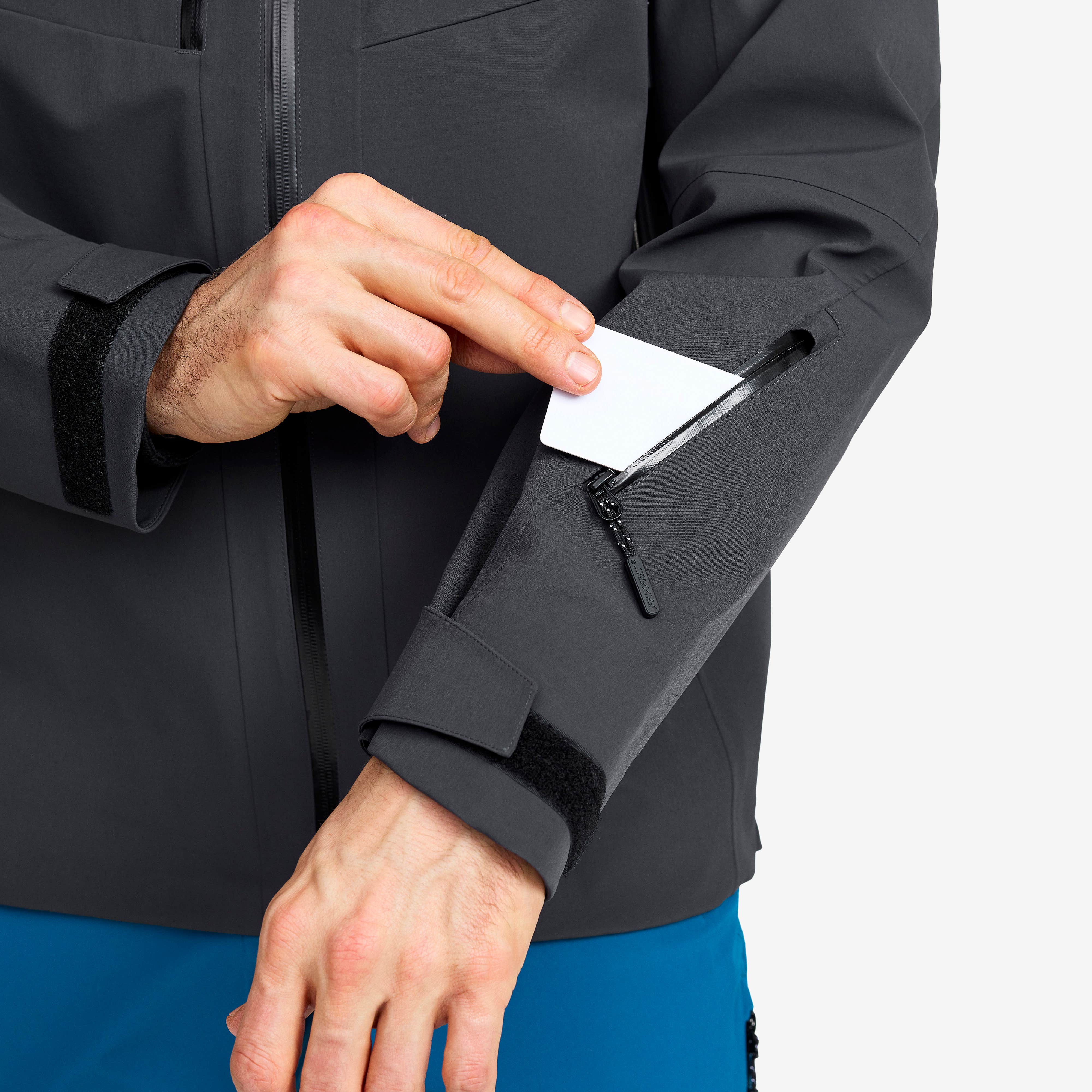 Cyclone 3L Shell Jacket Herre Anthracite