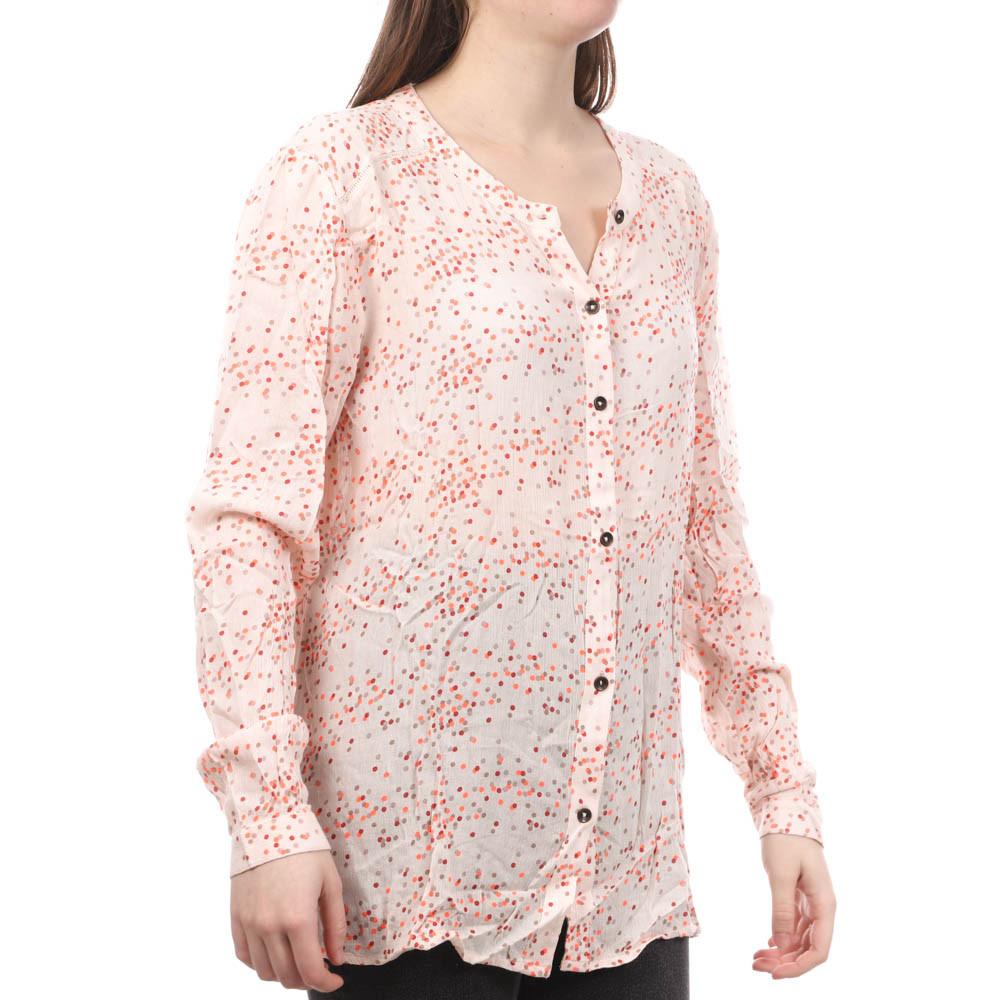 Teddy Smith Blouse Rose à pois Femme Teddy Smith Camelia