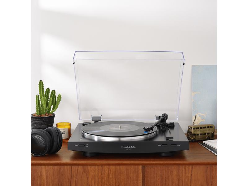 Audio-Technica Plattenspieler mit Bluetooth AT-LP3XBT Schwa Automatischer Plattenspieler mit Riemenantrieb und Bluetooth