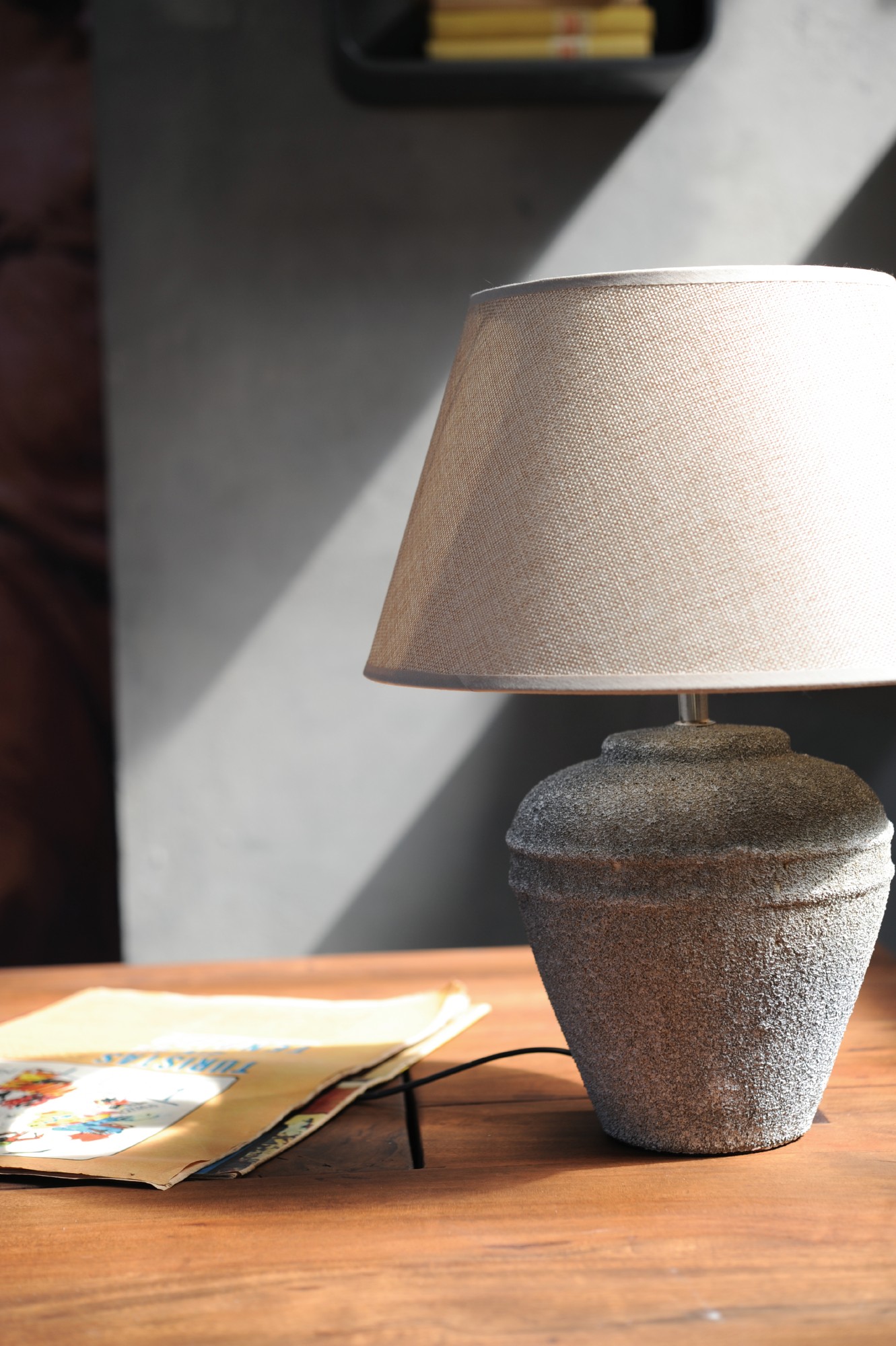 Tischlampe 'Nendel', Ø 32 cm, H 43 cm von fischer's lagerhaus
