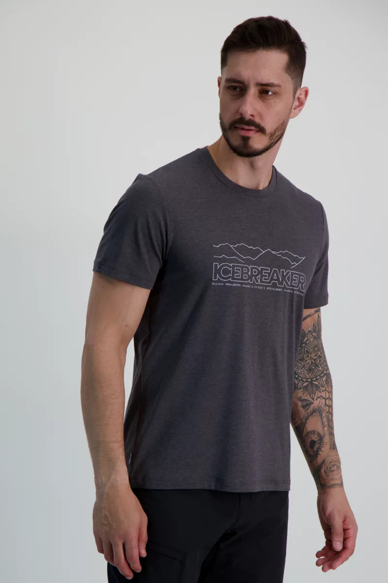 icebreaker Merino Central Classic Icebreaker Story Herren T-Shirt