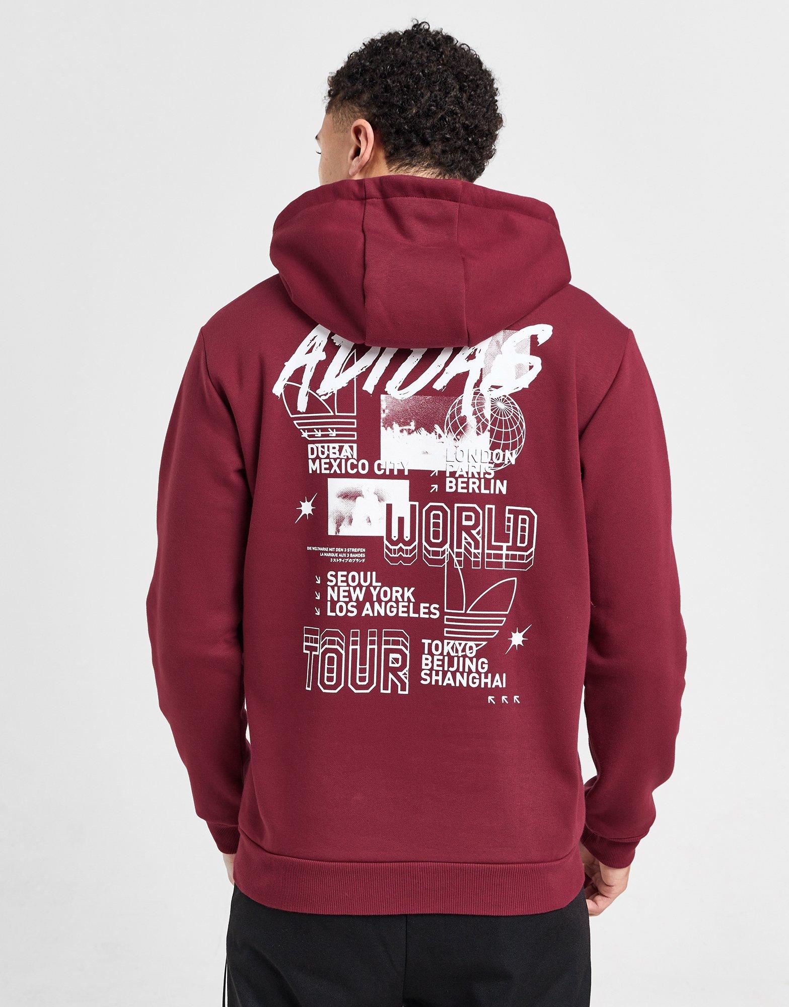 adidas Originals Sweat à Capuche World Tour V2 Homme