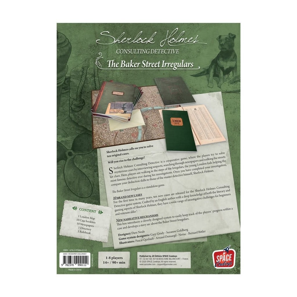 Sherlock Holmes : Consulting Detective - The Baker Street Irregulars