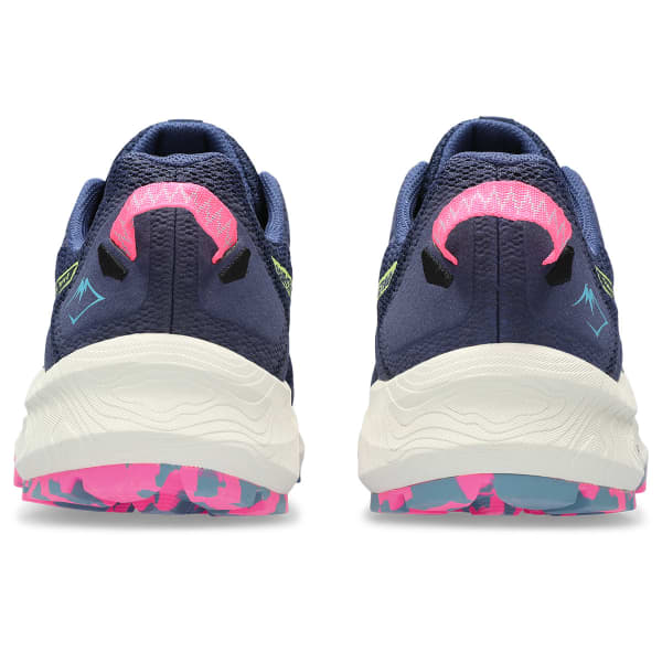 Chaussure trail ASICS TRABUCO TERRA 2 DEEP OCEAN/LIME GREEN