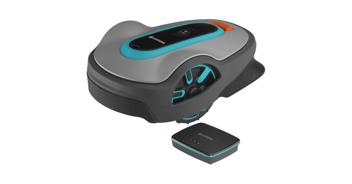 GARDENARobotmaaier smart SILENO life, 750 m² Set  (Grijs/turquoise)