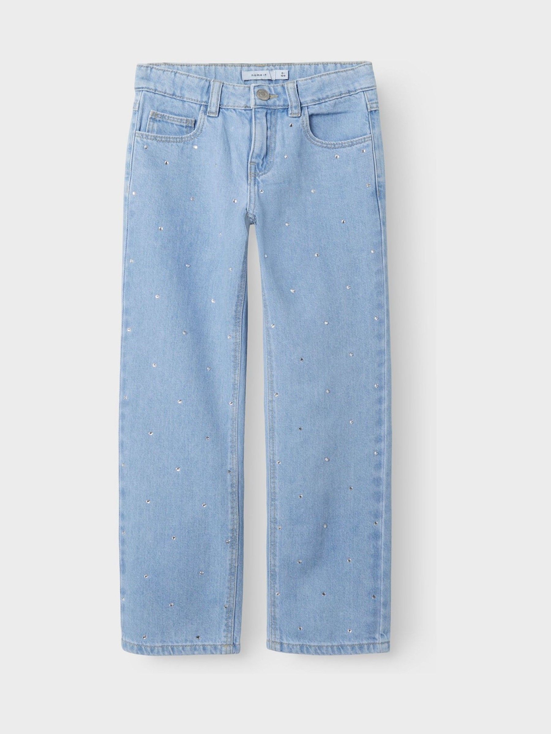 Name It Rhinestone Straight Leg Jeans