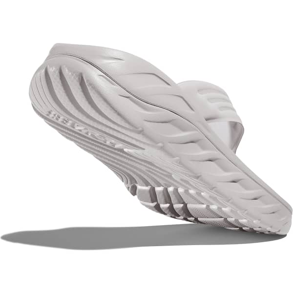Tong de récupération HOKA ONE ONE ORA RECOVERY FLIP 2 LUNAR ROCK / WHITE