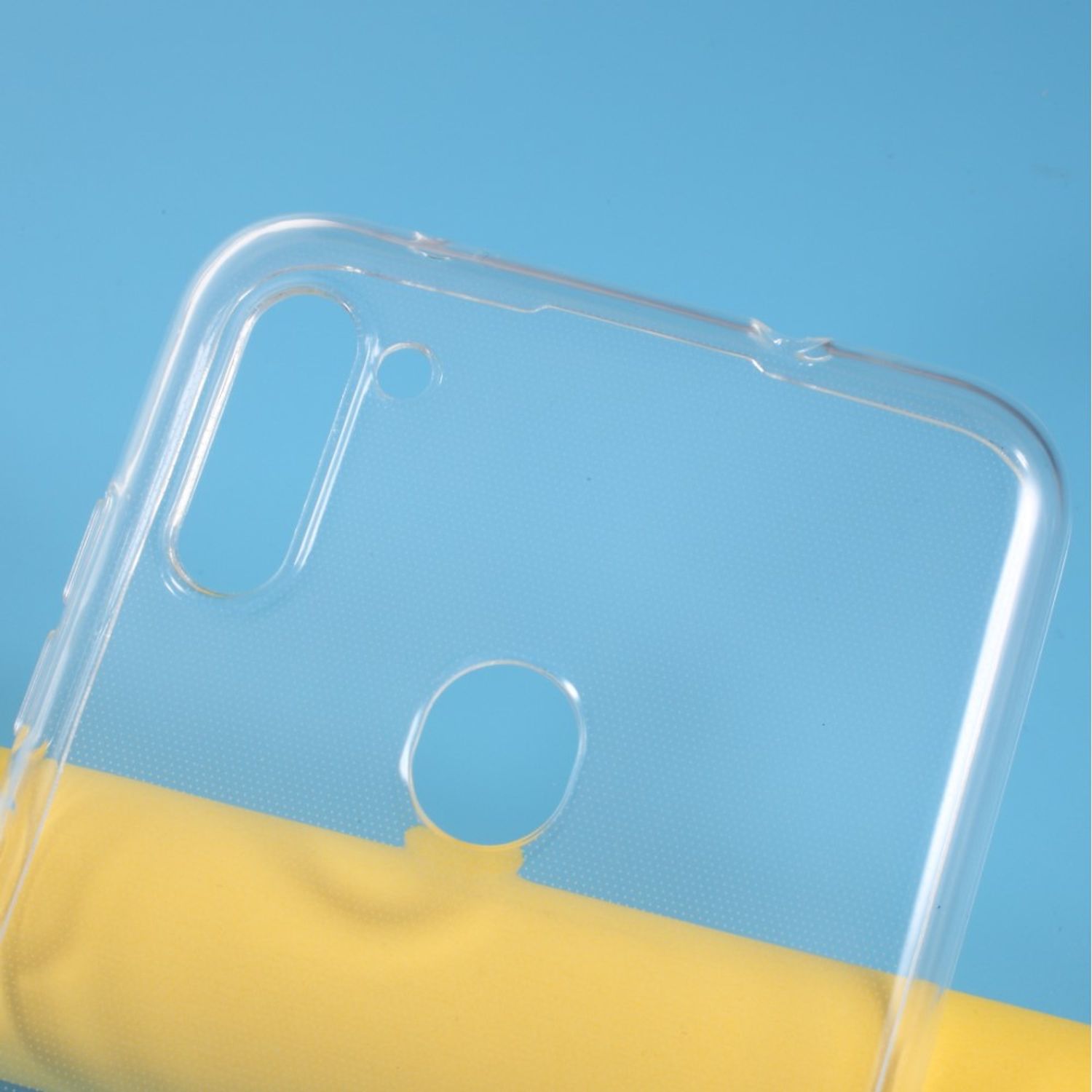 Handyhülle für Samsung Galaxy A11 Schutzcase Backcover Bumper Etuis Transparent