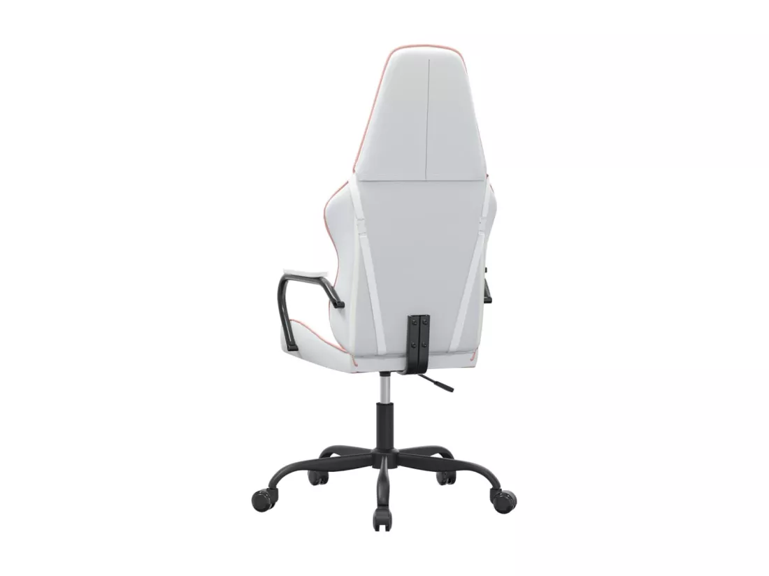 Chaise de jeu Blanc et rose Similicuir