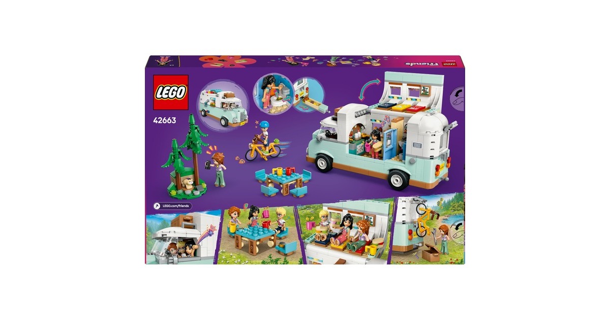LEGOFriends - Camperavontuur met vrienden Constructiespeelgoed  (42663)