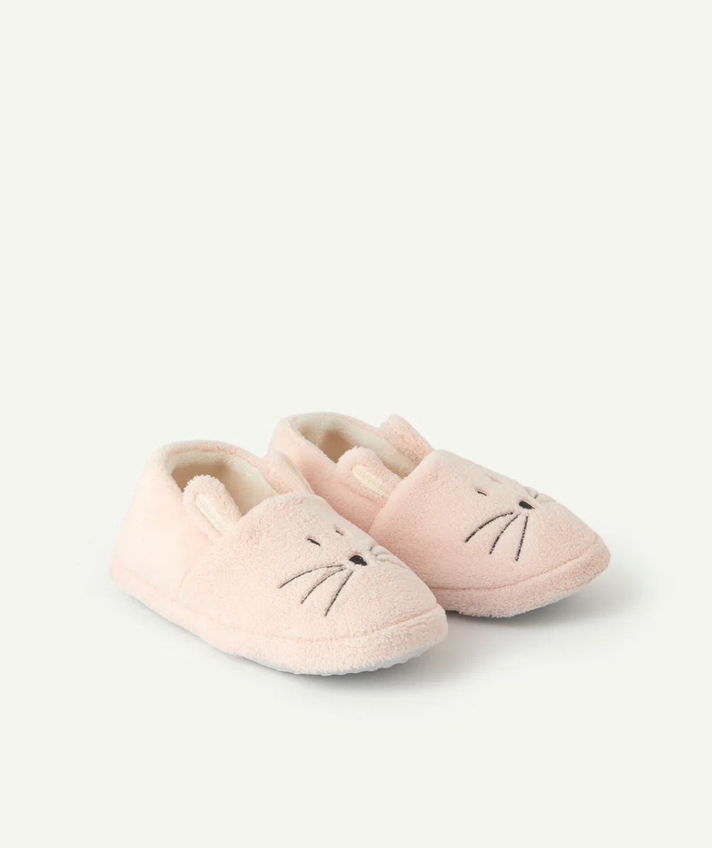 CHAUSSONS LAPIN FILLE ROSE