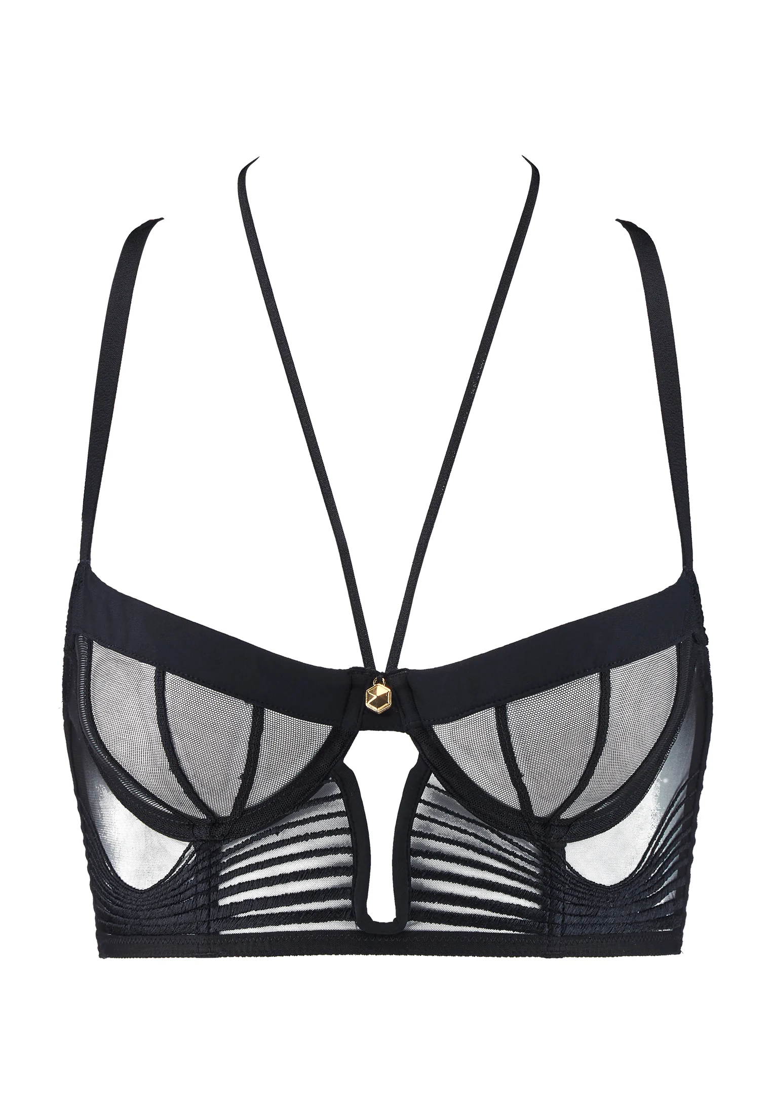 SUMPTUOUS WAVES - Bustier | Noir