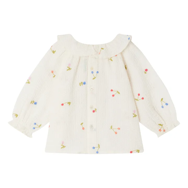 Bonpoint Blouse Cerises Dolci | Blanc