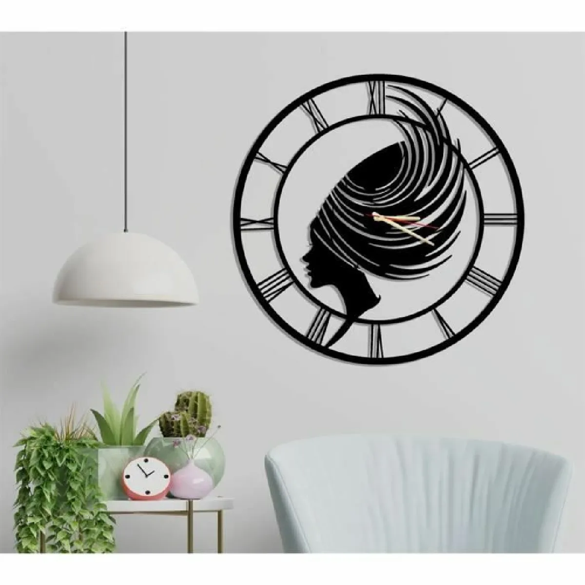 Dekory Horloge Mademoiselle