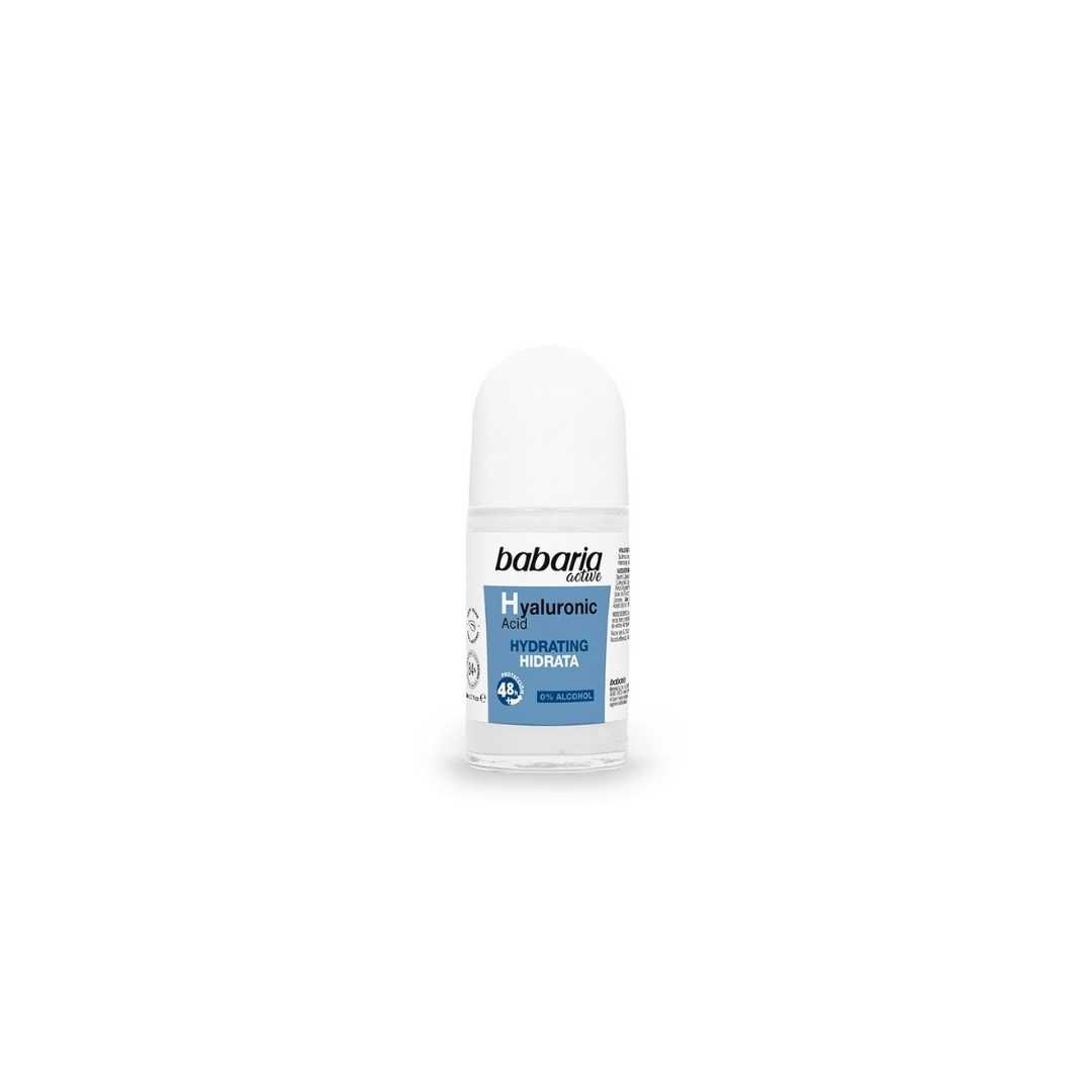 BABARIA  Desodorizante Roll-On Ácido Hialuronico - 50ml