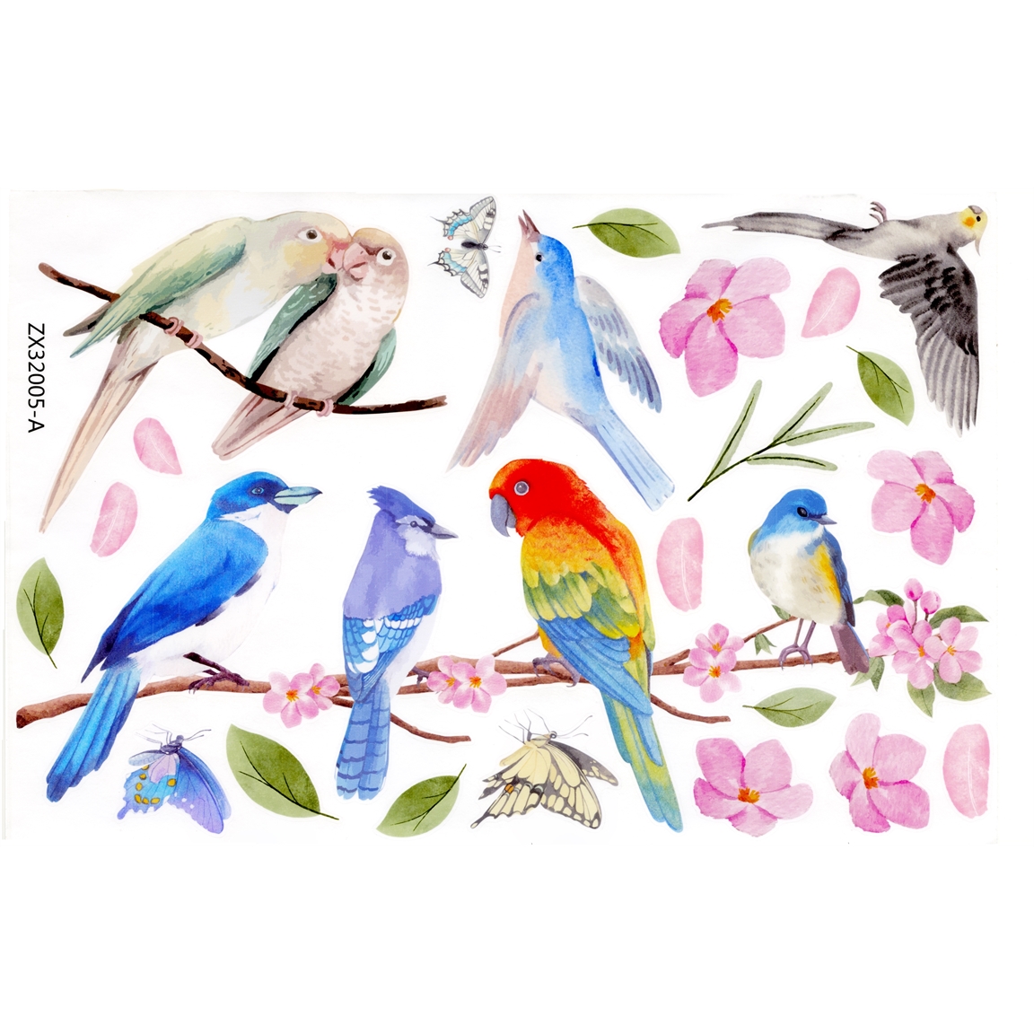 Stickers poubelles : divers motifs