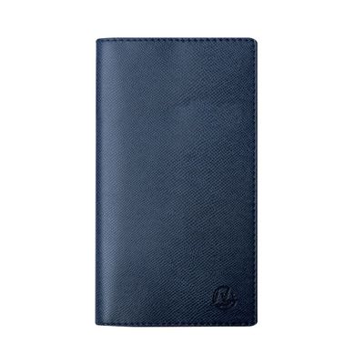 Agenda Rialto - 1 semaine sur 2 pages - 16 mois - 9 x 16 cm - bleu - Exacompta