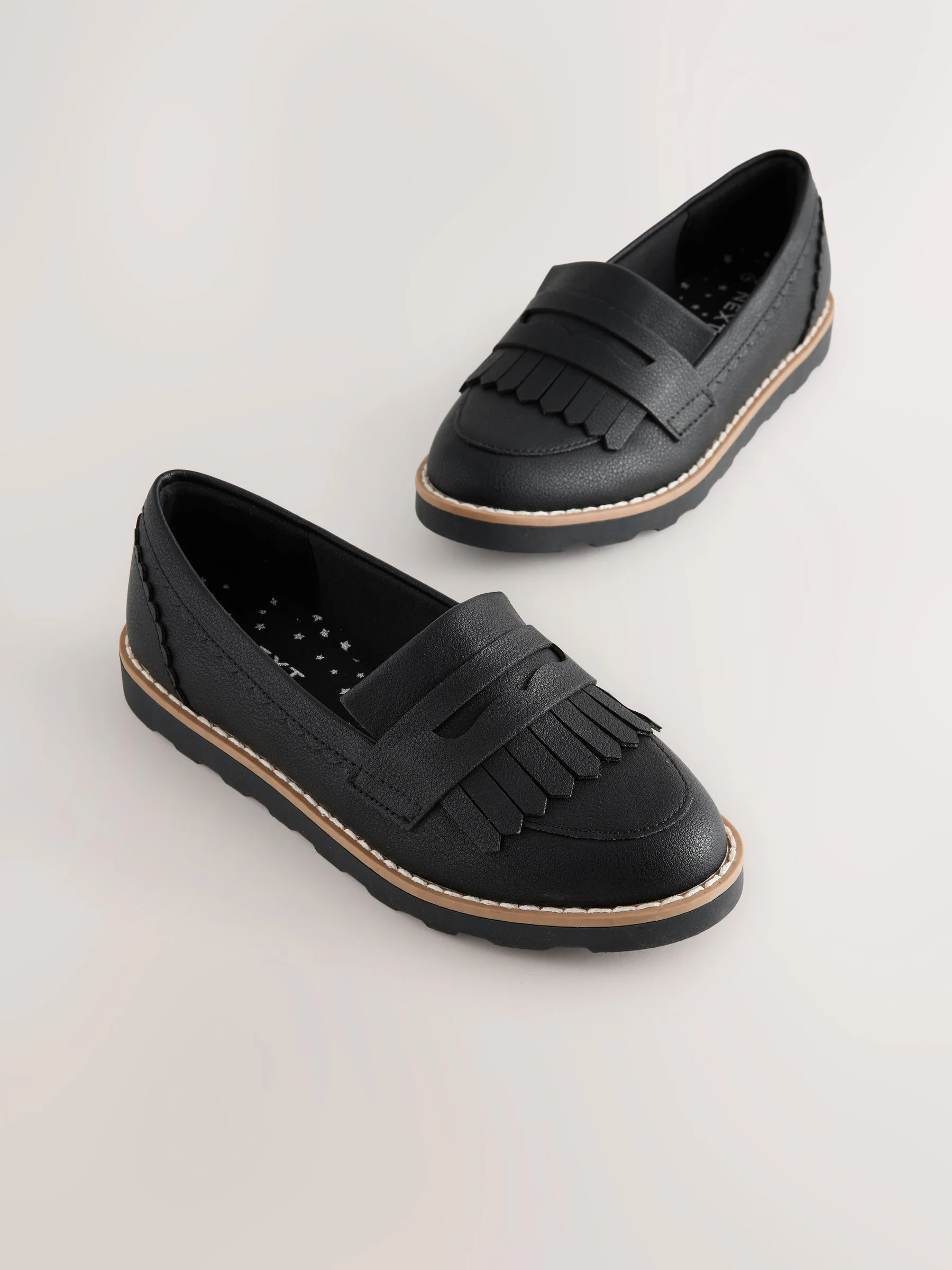 Zwart - School Loafers