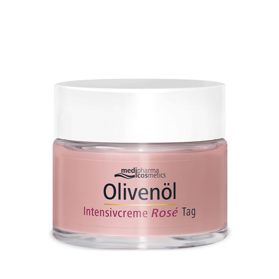 medipharma cosmetics Olivenöl Intensivcreme Rosé Tag