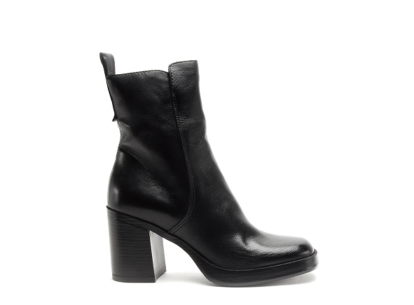 Mjus boots bottine talons femme p96203 noir