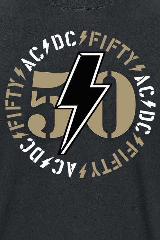 Fifty Bold Emblem | AC/DC T-Shirt Manches courtes