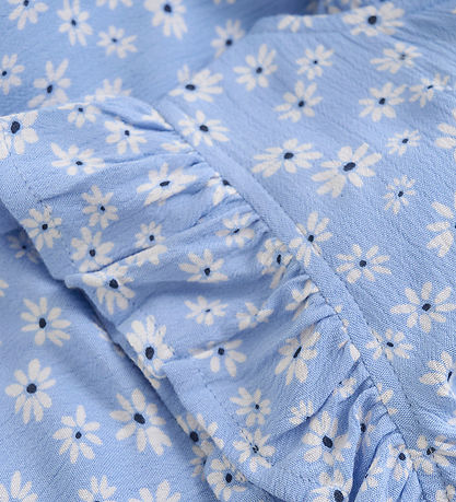 Creamie Kleid - Flower Crepe - Bel Air Blue