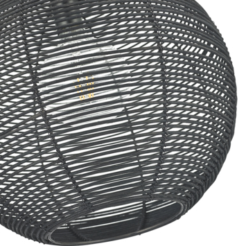 GAMMA hanglamp Cindy zwart Ø40 cm
