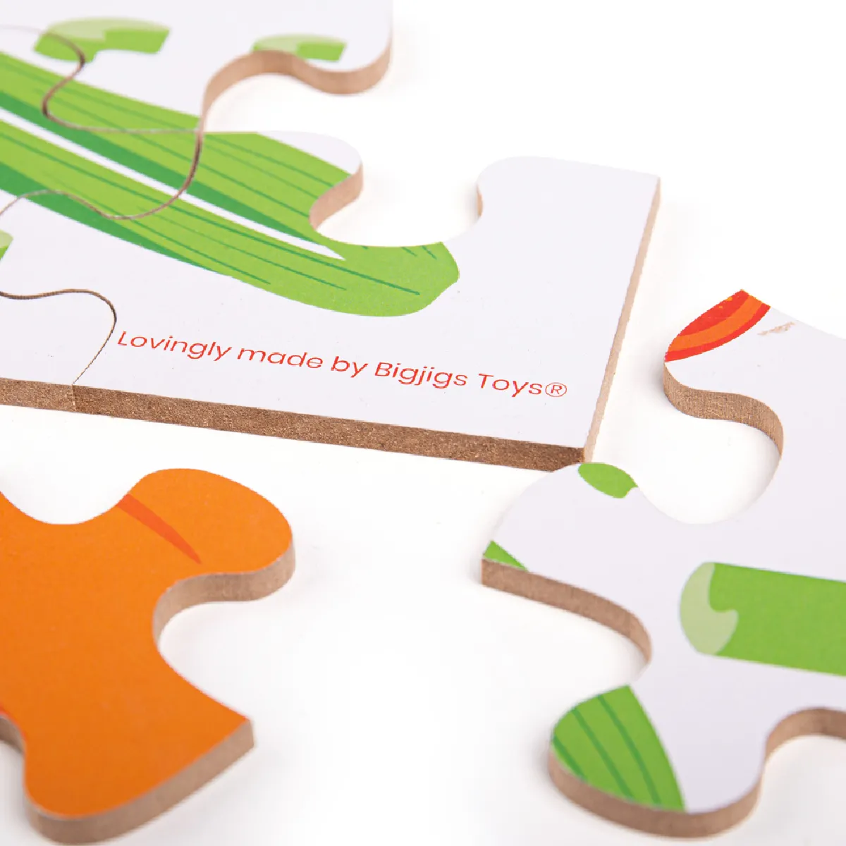 Bigjigs Toys Légumes - Puzzle de Sol