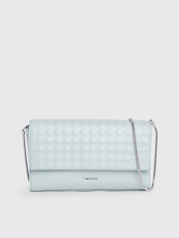 Bolsa de ombro pequena acolchoada