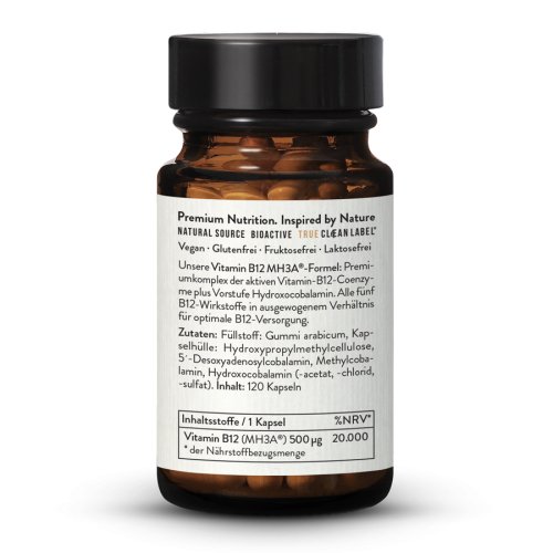 Sunday Natural Products  Vitamin B12MH3A ® Formel 500µg
