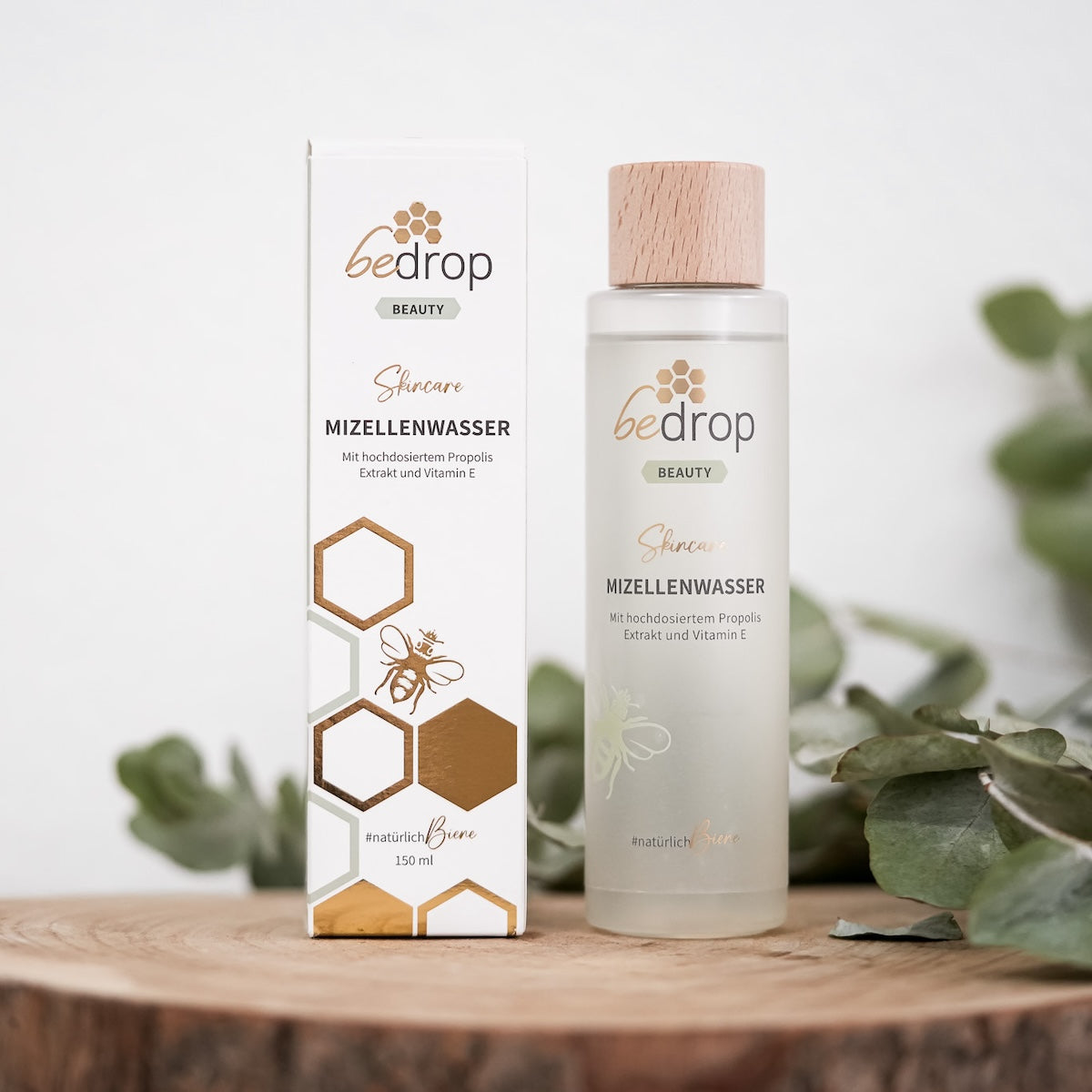 MIZELLENWASSER / TONIKUM mit hochdosiertem Propolis Extrakt und Vitamin E - 150ml