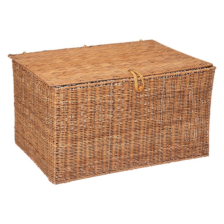 Set de 3 malles de rangement Carmen Atmosphera en rotin