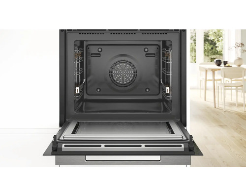 Bosch combi-oven met magnetron (zonder kookplaat) HMG776NB1, bruikbare inhoud 67 l