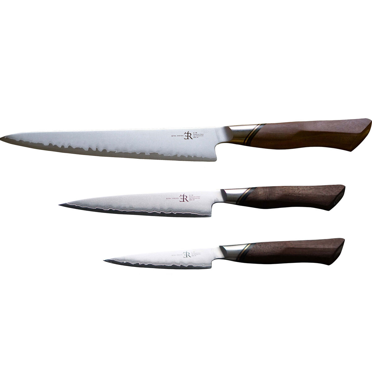 Ryda Knives A-30 Knivsett - trancherkniv, universalkniv & skalkniv