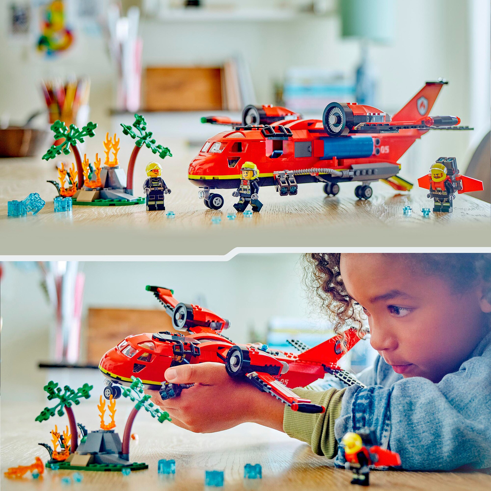 LEGO Konstruktionsspielzeug City Löschflugzeug