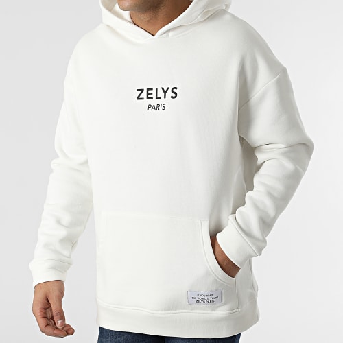 Sweat Capuche Marvin Blanc