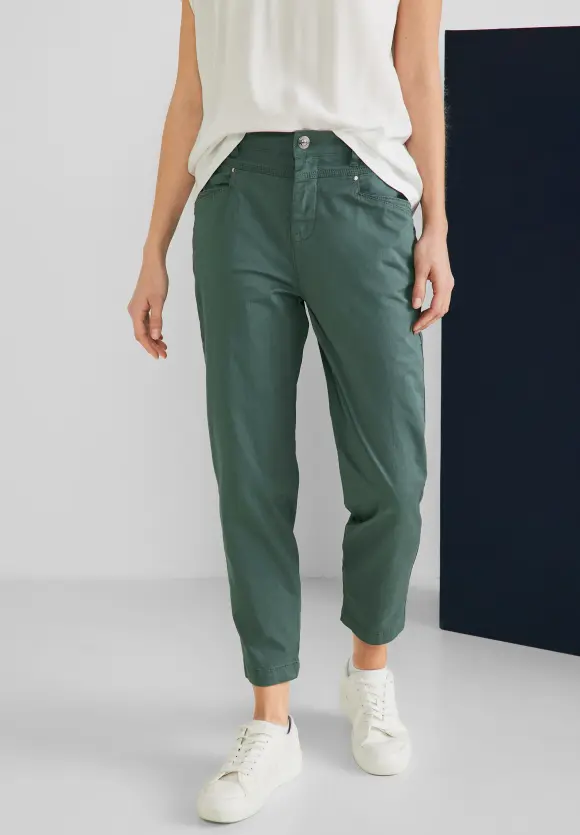 Papertouch Casual Fit Hose - soft olive