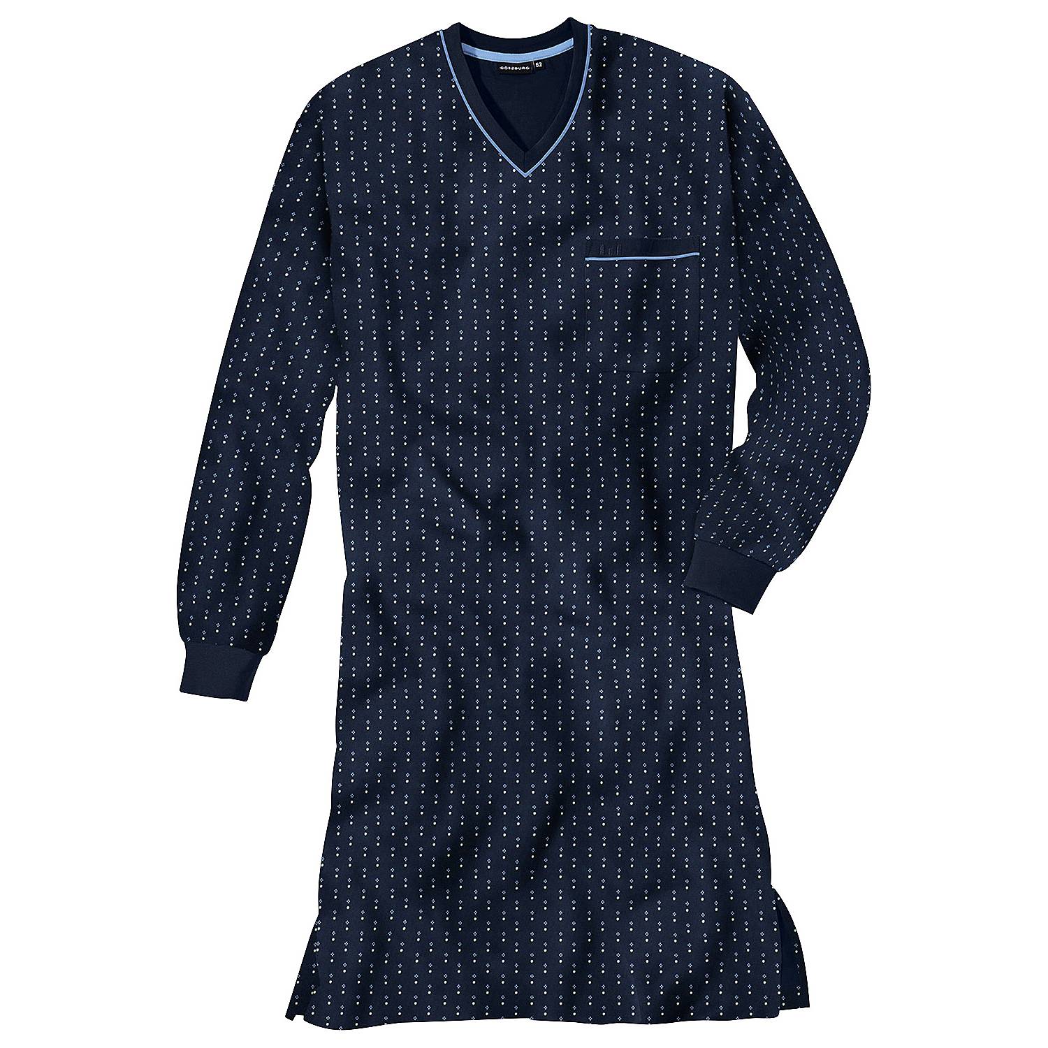 Götzburg Single-Jersey Herren-Nachthemd