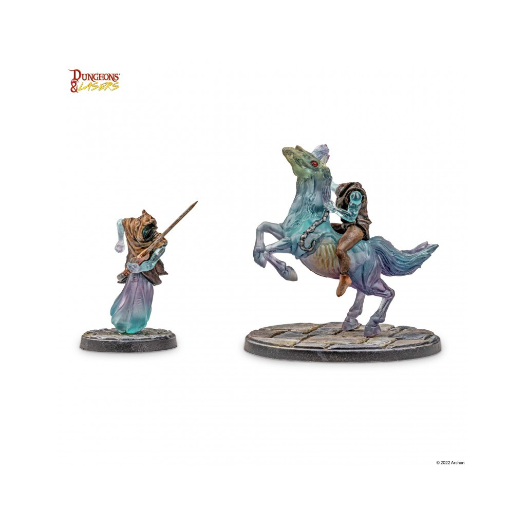 Dungeons & Lasers - Figurines - Ghosts Miniatures Pack