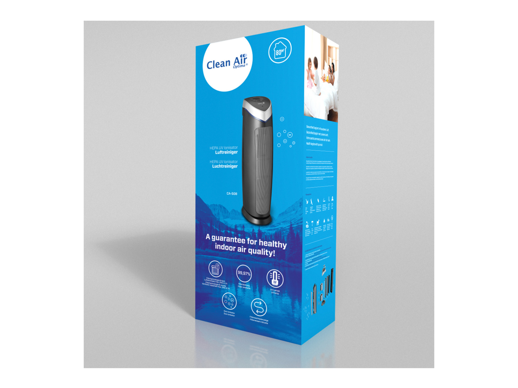 Clean Air Optima CA-508 Luchtreiniger