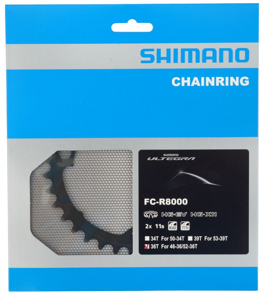 Shimano ULTEGRA Kettenblatt für FC-R8000 52-46/36 Zähne (MT) kaufen | Bike-Discount