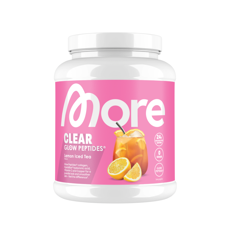 More Clear Glow Peptides - Kollagen Hydrolysat Cherry White Tea
