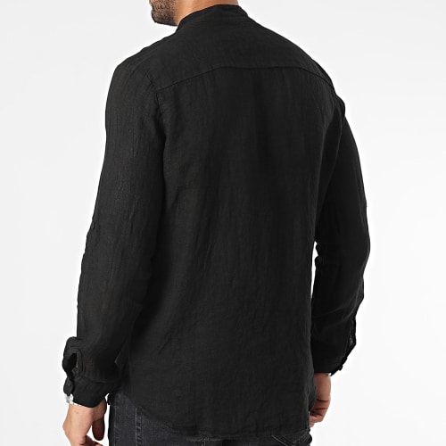 Chemise Manches Longues Noir