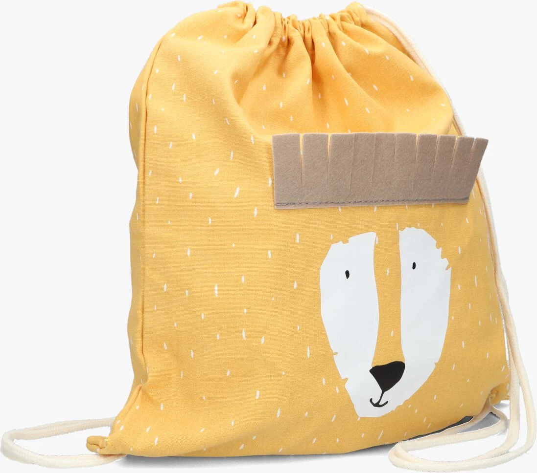 TRIXIE gele trixie rugtas drawstring bag