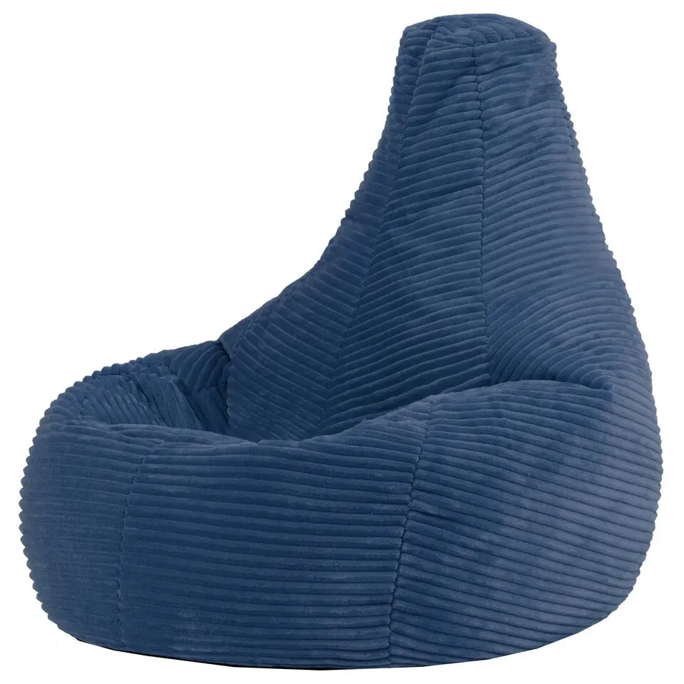 icon Kinderzitzakken Dalton - Corduroy Zitzak - Denimblauw