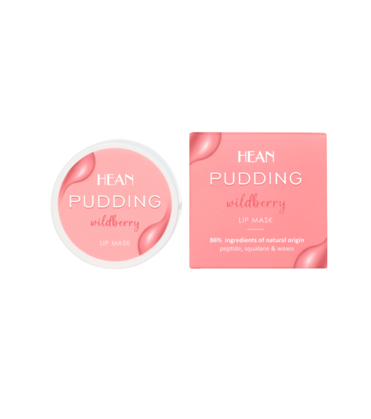 Hean - Máscara labial Pudding - Wildberry