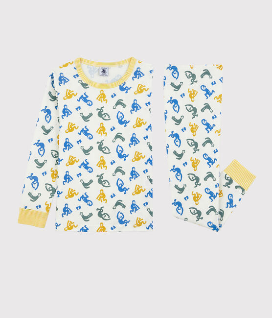 Pyjama singes phosphorescents petit garçon en coton
